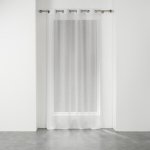 Douceur d'intérieur Závěs na očkách ELEA, 140 x 240 cm, bílo-střibrný – Hledejceny.cz
