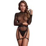 Le Désir Set body a podvazkový pás - černé – Zboží Dáma