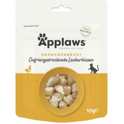 Applaws Cat Natural mrazem sušené pamlsky z kuřecích prsou 10 g – Zbozi.Blesk.cz