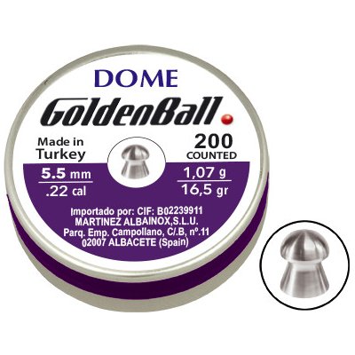 Diabolky GOLDENBALL MA 38434 1,07g 5,5 mm 200 ks – Zbozi.Blesk.cz