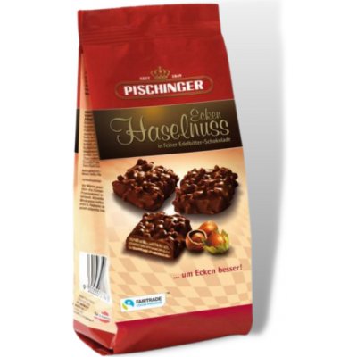 Pischinger Lískový oříšek Mini hořká čokoláda 200 g – Zboží Mobilmania