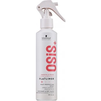 Schwarzkopf Osis Style Sleek Flatliner – silně fixační sérum pro žehlení vlasů 200 ml