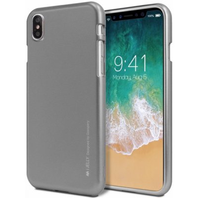 Pouzdro MERCURY iJELLY METAL APPLE IPHONE X ŠEDÉ – Hledejceny.cz