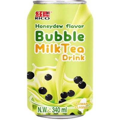 RICO Nápoj Bubble Milk Tea medový meloun 340 ml – Zboží Dáma