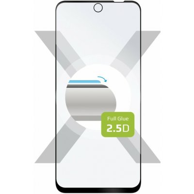 FIXED ochranné tvrzené sklo Full-Cover pro Motorola Moto G42 5G, lepení přes celý displej, černé 88404 – Zboží Živě