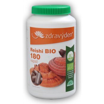 Zdravý den Reishi BIO 180 kapslí