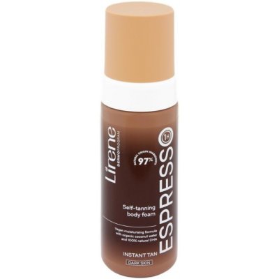 Lirene bronzující tělová pěna Espresso (Self Tanning Body Foam) 150 ml – Zbozi.Blesk.cz