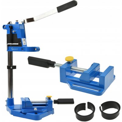 Univerzální stojan na vrtačku se svěrákem GEKO – Zboží Dáma