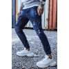 Pánské džíny Dstreet pánské modré kalhoty UX3284