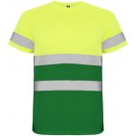 Roly tričko Delta reflexní krátký rukáv pánské Žlutá/zelená L – Zboží Dáma