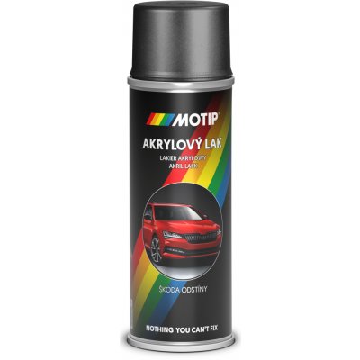 Motip Škoda akrylový sprej autolak 9901 šedá grafitová metalíza 150 ml | Zboží Auto
