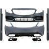 Nárazník KITT Complete Body Kit with Muffler Tips suitable for Mercedes C-Class W205 Sedan (2014-2020) C63s Edition 1 Design