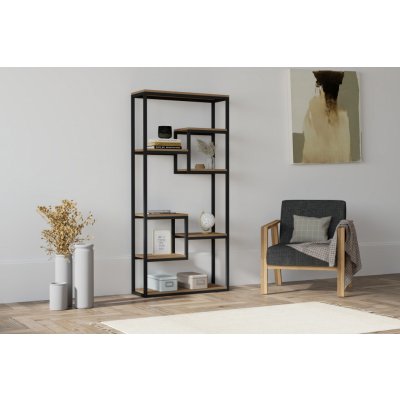 Asir Knihovna EMINA ořech černá – Zboží Dáma