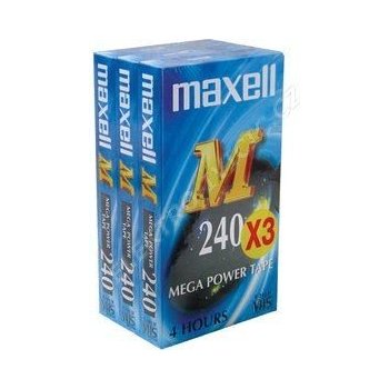 Maxell VHS 240min 3ks