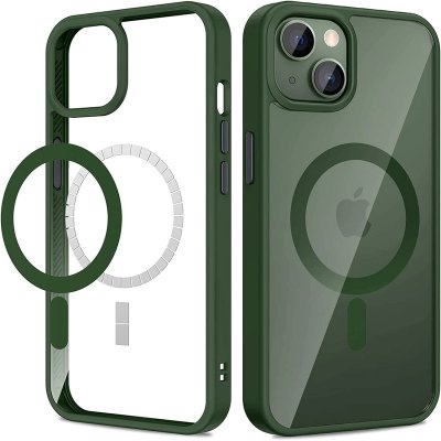 Pouzdro SES MagSafe Apple iPhone X/XS - tmavě zelené – Zbozi.Blesk.cz