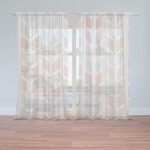 Sablio Záclony Světlé kosodélníky: 2ks 150x250cm – Hledejceny.cz