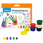 Barvy prstové LUMA 6 barev 30ml – Zboží Dáma