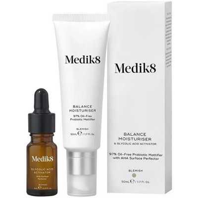 Medik8 Balance Moisturiser & Glycolic Acid Activator Surface Perfector 50 ml – Sleviste.cz