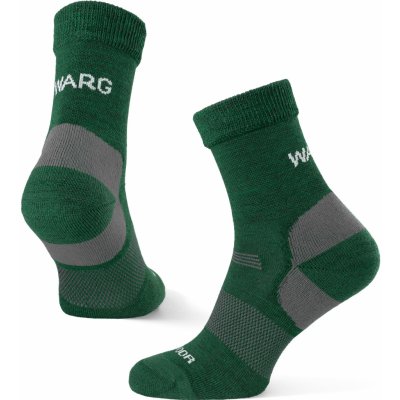 Warg Merino Hike K Dětské ponožky zelená
