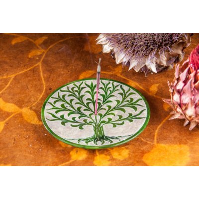 Mani Bhadra Stojánek na vonné tyčinky Yggdrasil mastek 10 cm – Hledejceny.cz