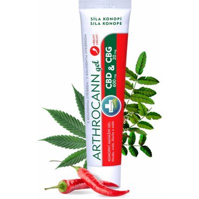 Annabis Arthrocann CBD + CBG hřejivý masážní gel 75 ml – Hledejceny.cz