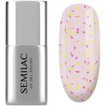 Semilac Top coat No Wipe Matte Peach Galaxy T26 7ml – Hledejceny.cz