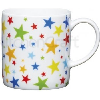 Kitchen Craft šálek na espresso Porcelain Stars 80 ml