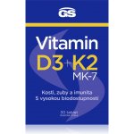 GS Vitamin D3 + Vitamin K2 30 tablet – Hledejceny.cz