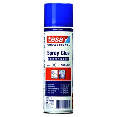 tesa lepidlo ve spreji, univerzální, 500 ml, permanentní, bezbarvé – Zboží Dáma