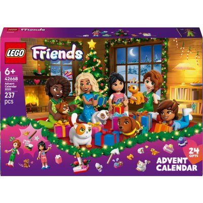 LEGO® Stavebnice Friends 42668 Adventní kalendář 2025 – Zboží Dáma