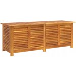 vidaXL box s lamelami 150 x 50 x 56 cm masivní akácie 365842 – Hledejceny.cz