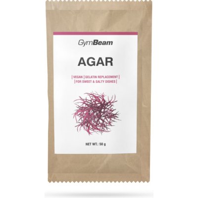 GymBeam Agar 50 g – Zboží Mobilmania