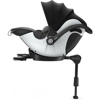 Kiddy Evoluna i-size 2 + Isofix základna 2022 Grey Melange Super Green – Zboží Mobilmania