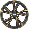 Alu kolo, lité kolo MAM RS6 8x18 5x112 ET45 matt black front copper