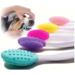 Krmimmasem.cz Plastový zubní kartáček oboustranný 1 ks – Zboží Dáma