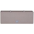 Květináč a truhlík Prosperplast Rato case 60 x 25 x 24 cm moka