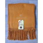 Alpaca camargo šála z vlny alpaky hořčicová – Zboží Dáma