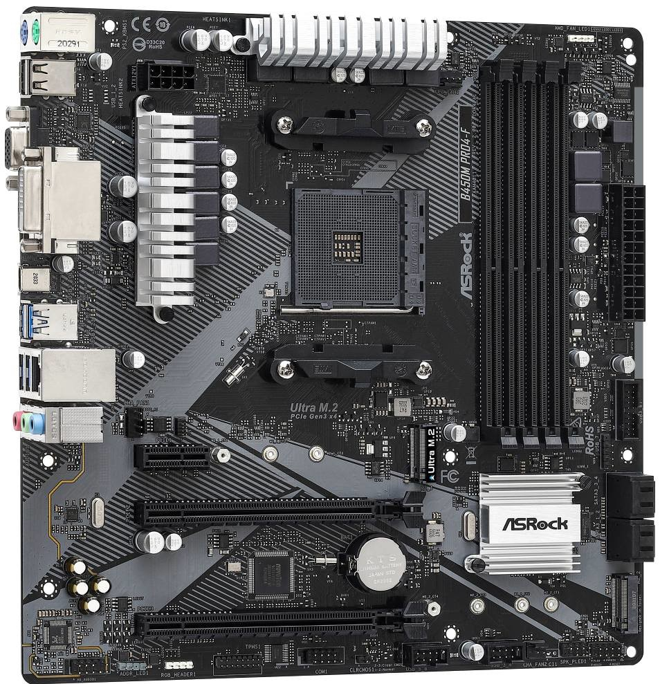 ASRock B450M PRO4-F R2.0