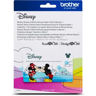 Brother Karta se vzory Disney Mickey Minnie pro plotry – Hledejceny.cz