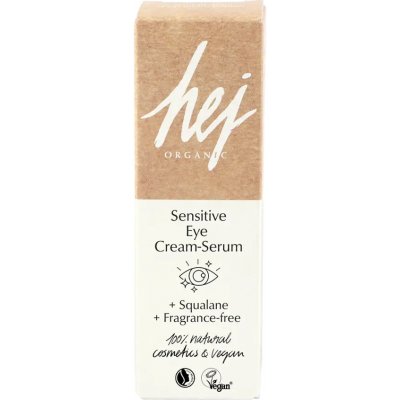 HEJ ORGANIC Omlazující oční krémové sérum pro citlivou pleť 15 ml – Zboží Dáma