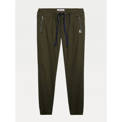 Tommy Jeans Tommy Hilfiger kalhoty Scanton slim fit joggers khaki – Zbozi.Blesk.cz