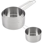 Nerezová kuchyňská odměrka 4 ks Orion – Zboží Dáma