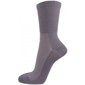 Zdravotní bavlněné ponožky MEDIC TOP světle šedá