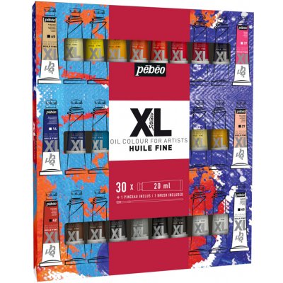 Pebeo Sada olejových barev Studio 30x20 ml – Zboží Mobilmania