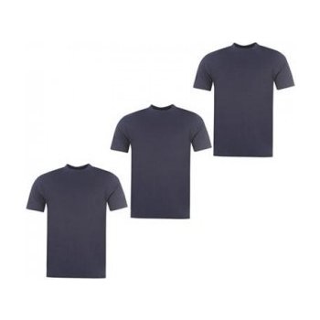 Donnay 3 Pack T Shirts Mens black