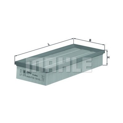 MAHLE ORIGINAL Vzduchový filtr LX1079 – Hledejceny.cz