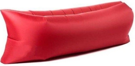 Nafukovací vak Lazy bag jednovrstvý - červený