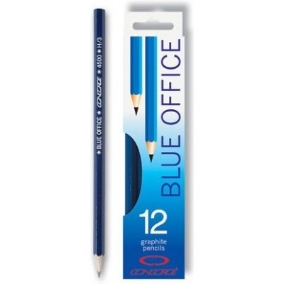 Grafitové tužky CONCORDE Blue Office č. 3 /H/1kus – Sleviste.cz