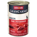 Animonda GranCarno Junior hovězí & Turkey Hearts 400 g – Hledejceny.cz