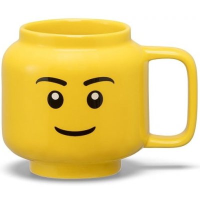 LEGO Žlutý keramický dětský hrnek Head 255 ml – Zboží Mobilmania